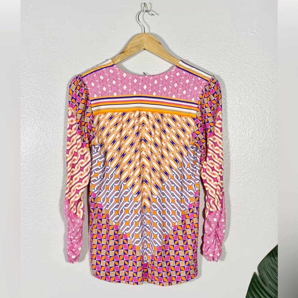 NWT Hale Bob Los Angeles Alanis Viscose Jersey Tunic Blouse Sz S Top MSRP $168 - Picture 5 of 9